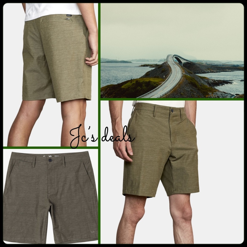 🌴 Rvca men’s back in hybrid shorts 19’ 🌴